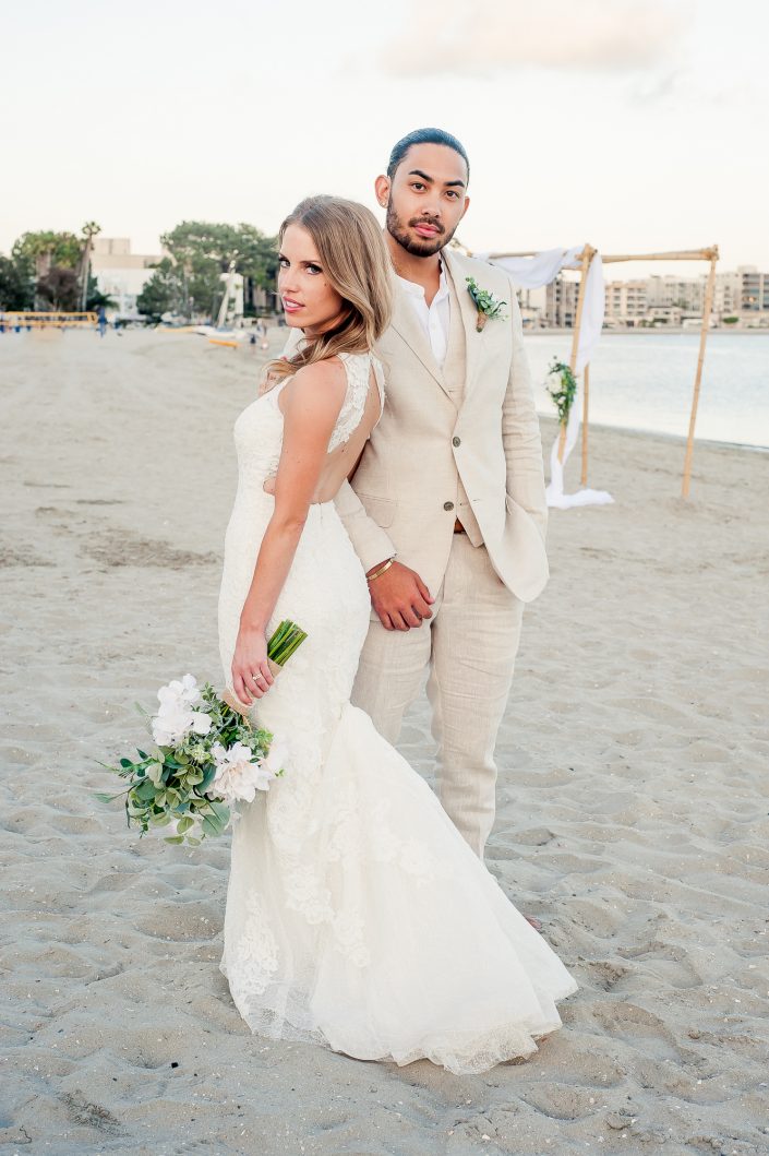 Country Coastal Wedding San Diego by Mel and Tim Photography
